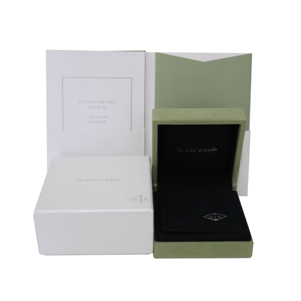 Van Cleef & Arpels Magic Alhambra Necklace 18K White Gold Diamond VCARO49000