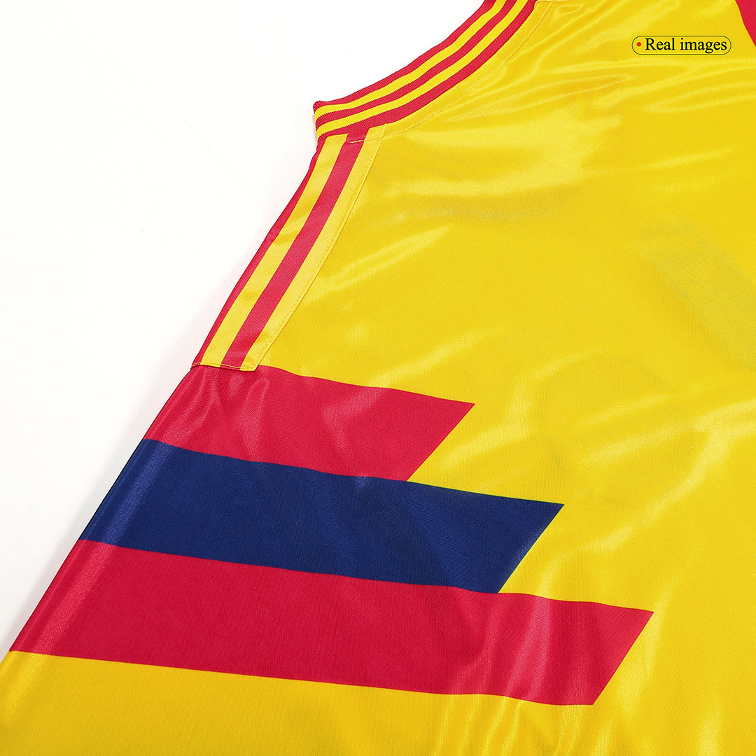 Retro Soccer Jersey Colombia Home 1990