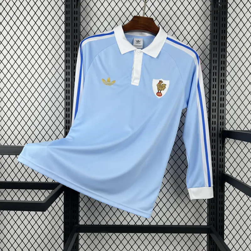 France Rugby 120 Years Crunch Replica Jersey LS