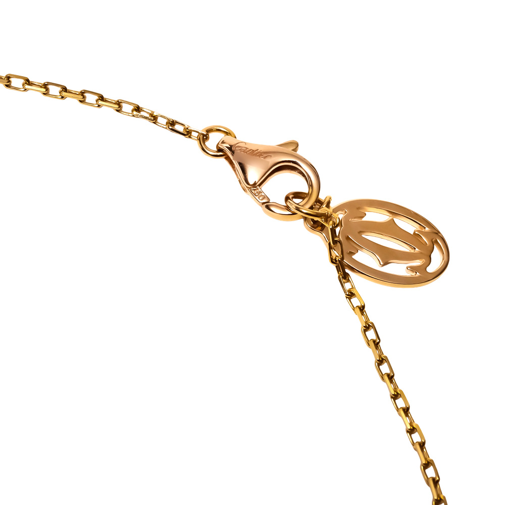 Cartier Damour (diamant Leger) Necklace 18K Rose Gold Diamond B7215600