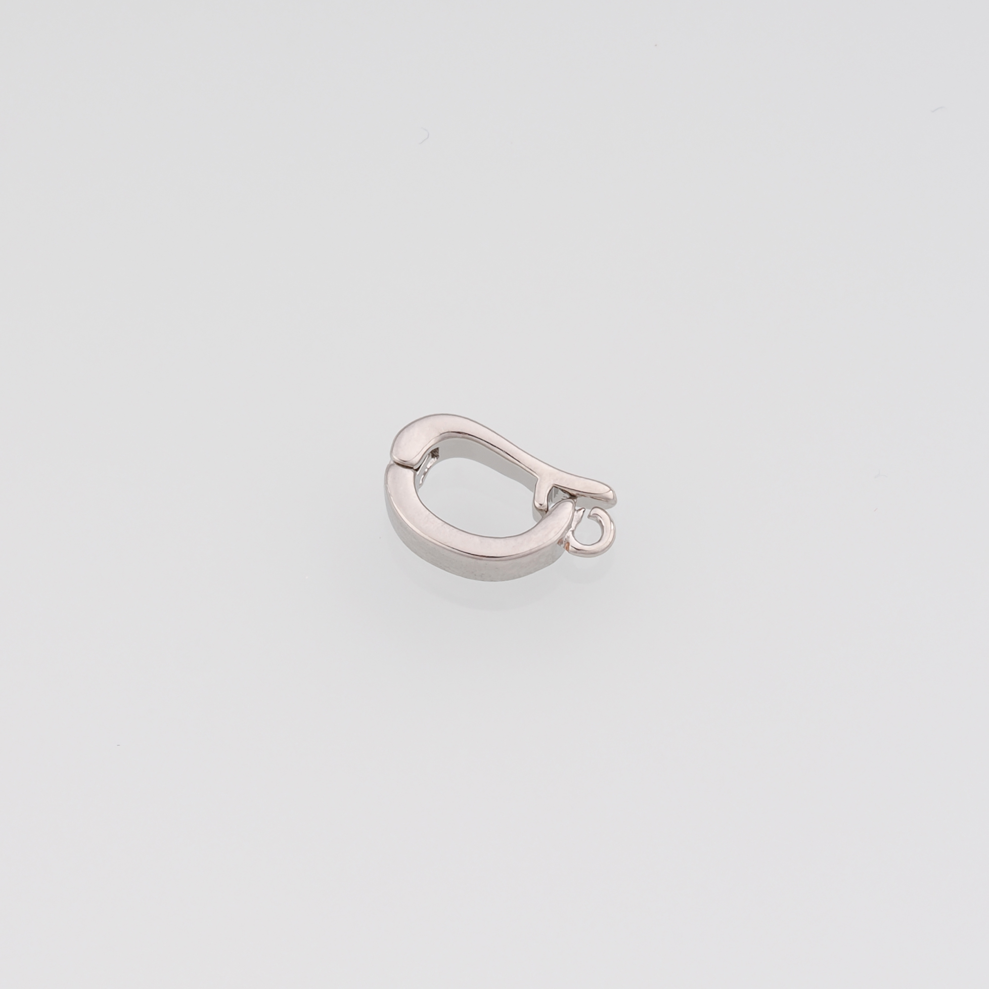 18K Gold Filled Oval Snap Clasp,Push Gate Buckle Bracelet Necklace for DIY Jewelry Finding Necklace Bracelet