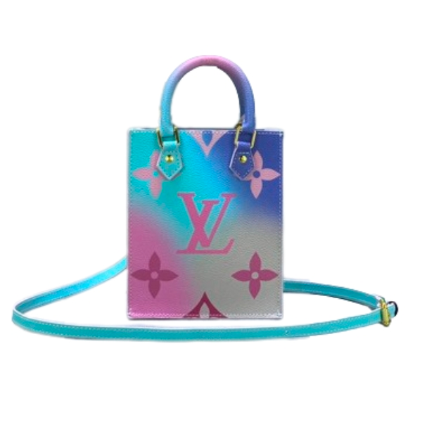 Louis Vuitton Petit Sac Plat Monogram Multicolor 17Cm