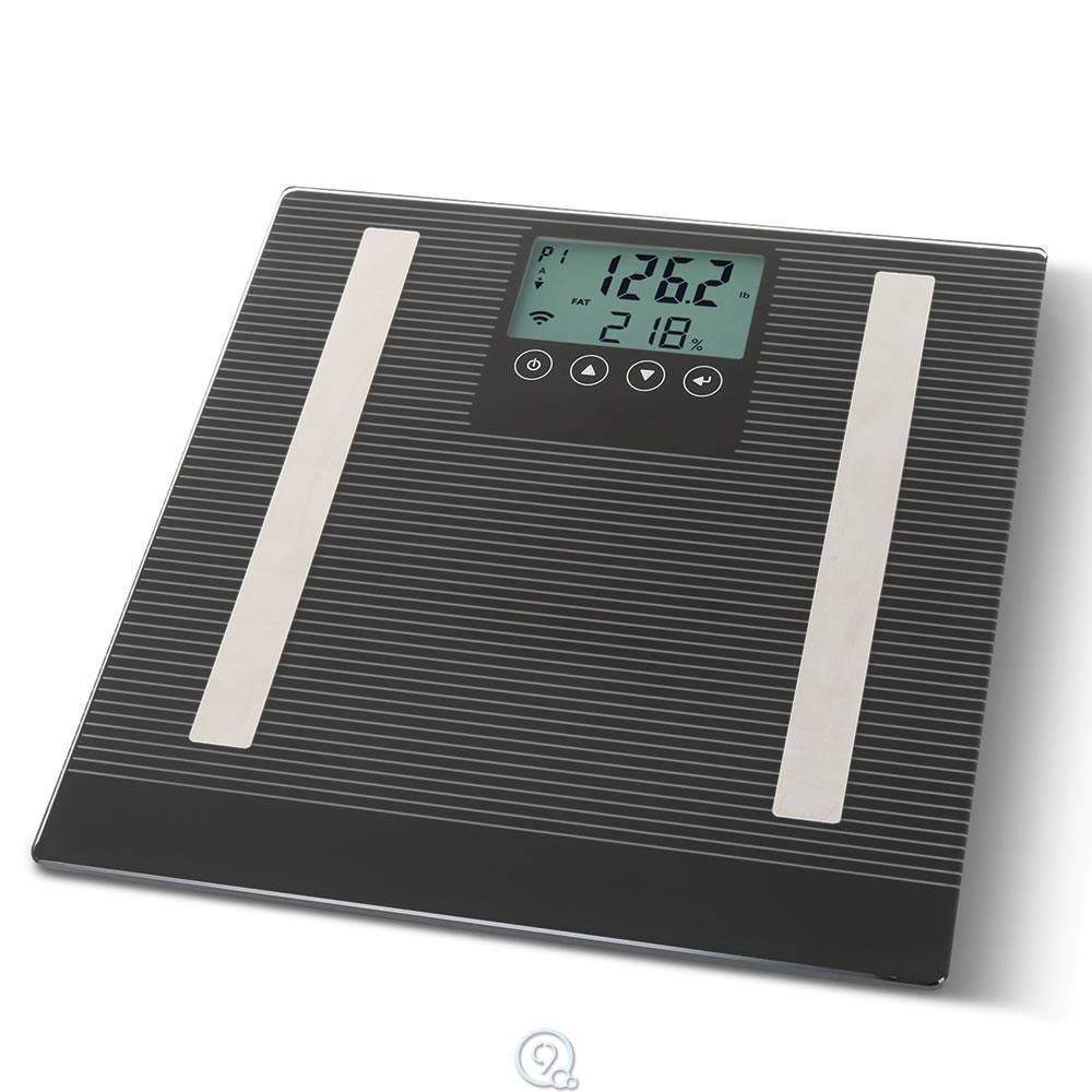 Detecto 8-in-1 iConnect Smart Digital Scale, Black