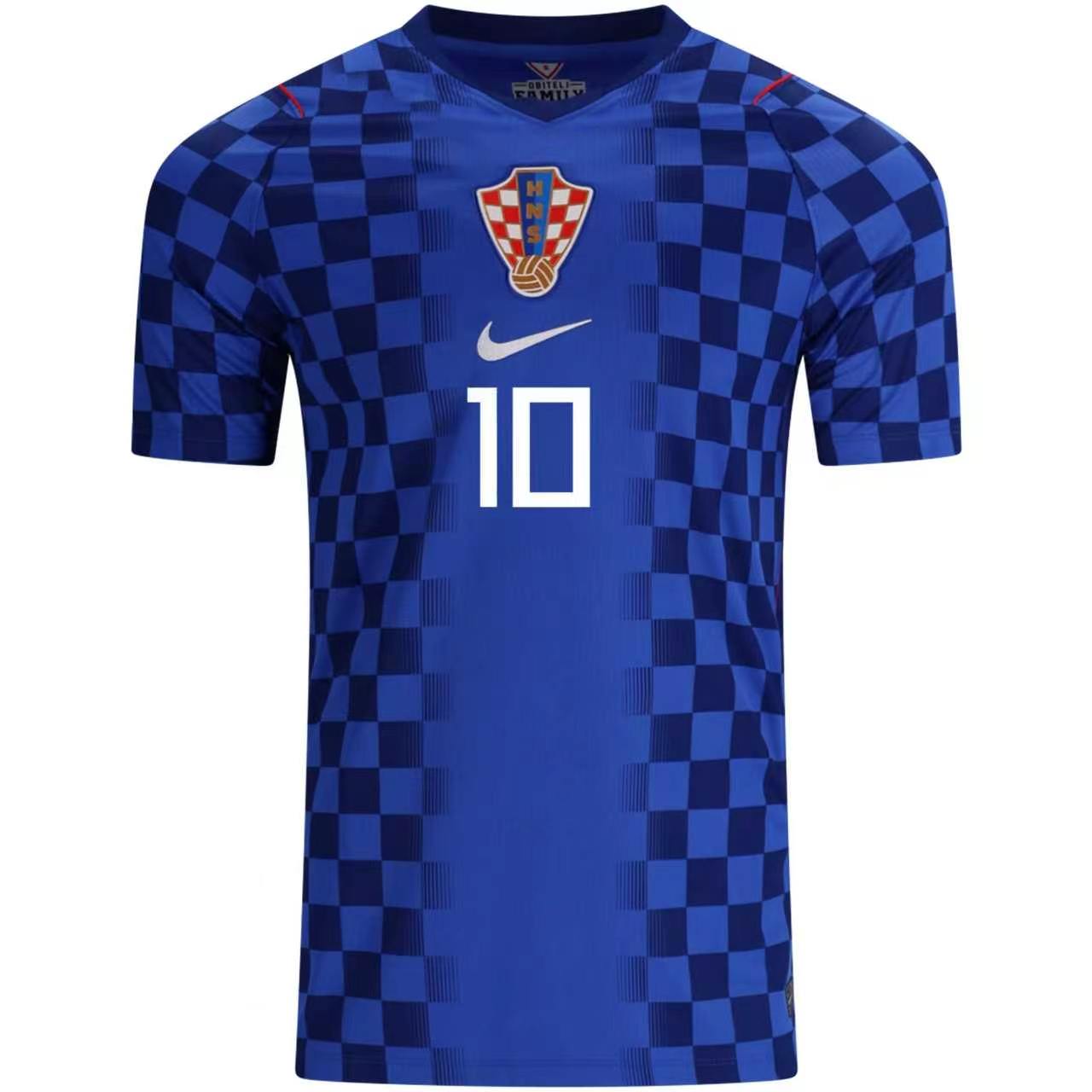 Luka Modric Croatia 26/27 season away jersey