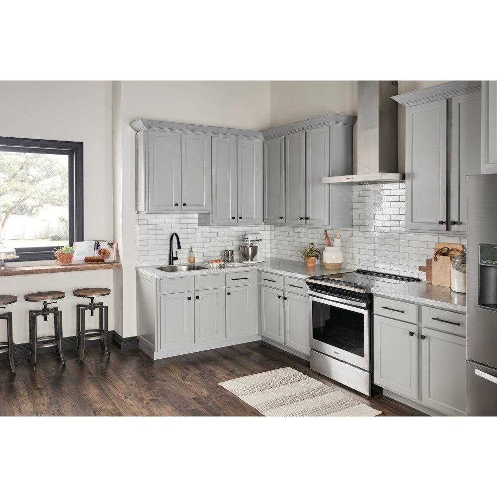 Jeffrey Alexander 845-18SN Dominique Cabinet 18x22 Center to Center Bar Pull Finish: Satin Nickel