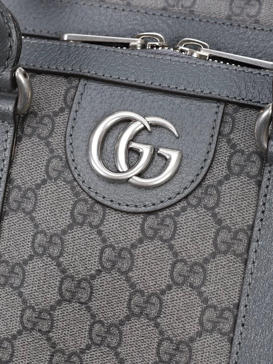 Gucci GG Supreme Canvas Ophidia Duffle Bag – Grey