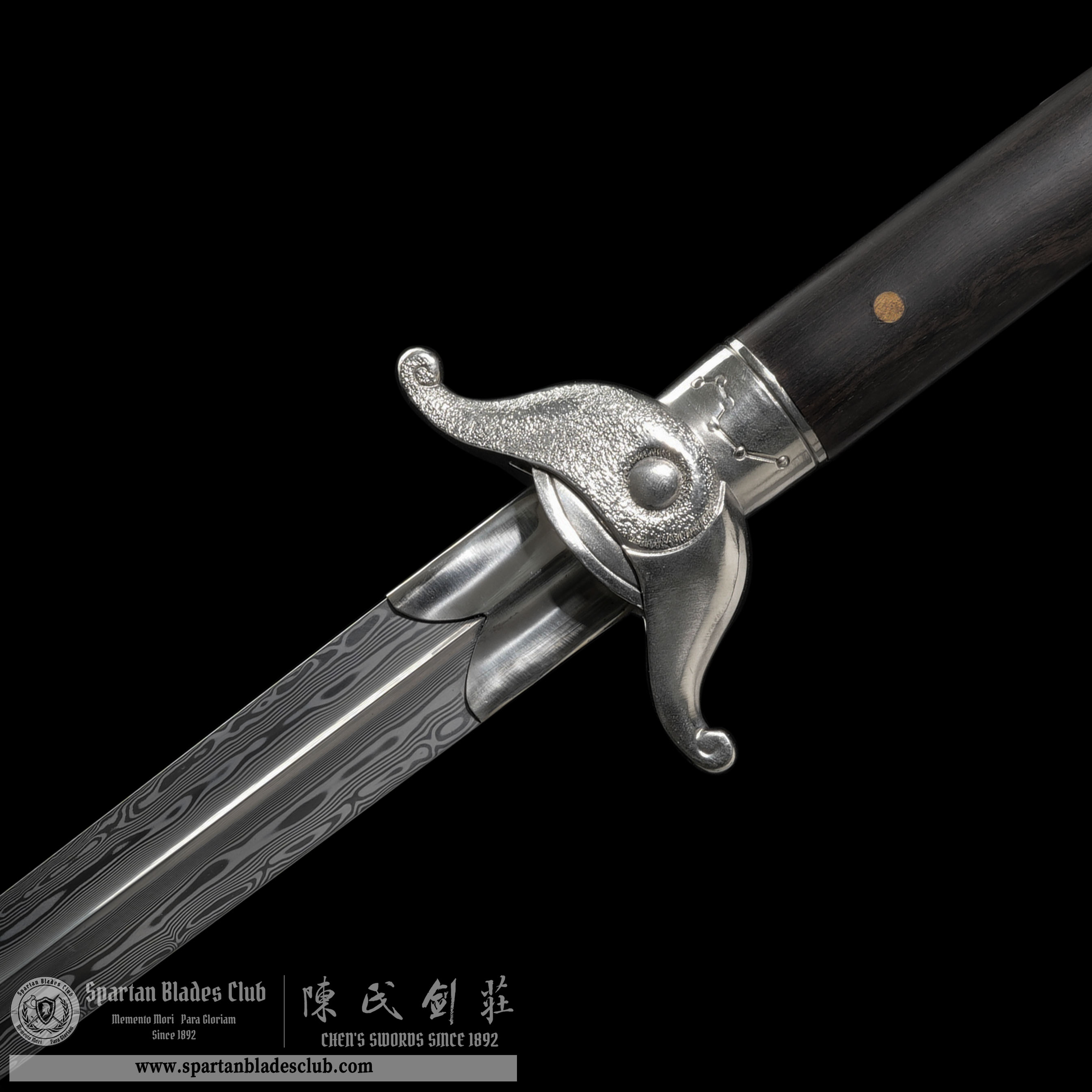 XA10 | SanFeng JianⅢ | Not Sharpened | Practice Sword | Practice Sword | Chinese weapons | Damascus steel | Battle-Ready | Full-tang | Spartan Blades Club | CHEN'S SWORDS 1892 - Spartan Blades Club - 陳氏劍莊1892
