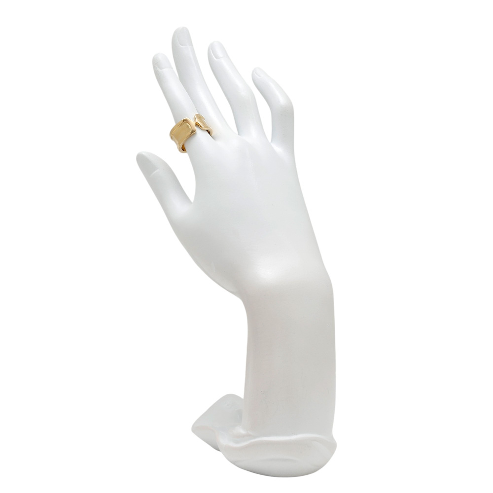 Cartier 2C C Do Ring 18K Yellow Gold