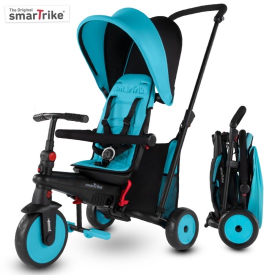 STR3, 6-in-1 Folding Stroller Tricycle, 10M+