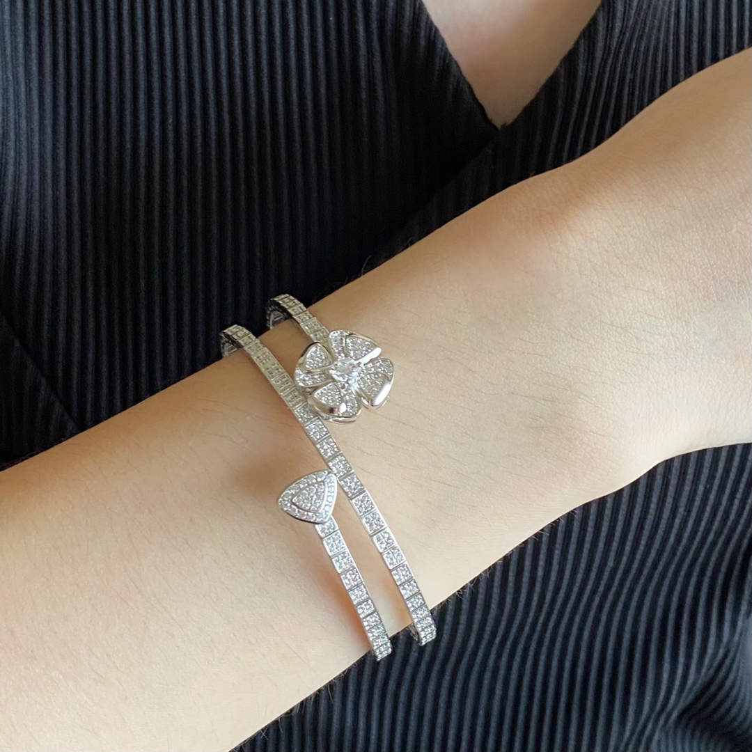 Bulgari's High-End Diamond Blooming Bracelet - cnluxepick