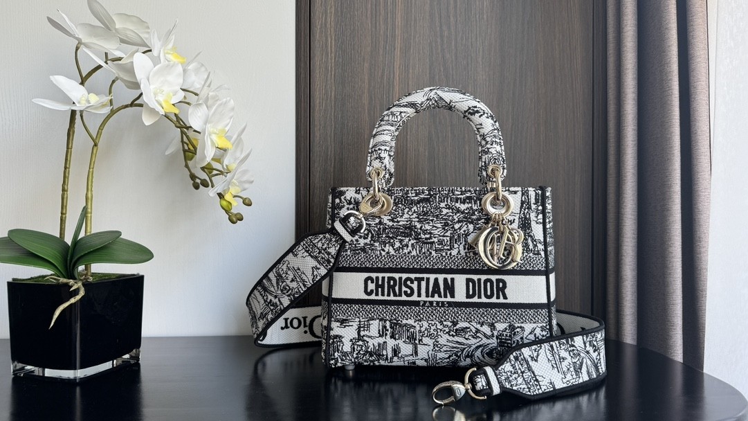 Top Quality Medium Lady D-Lite Bag - cnluxepick