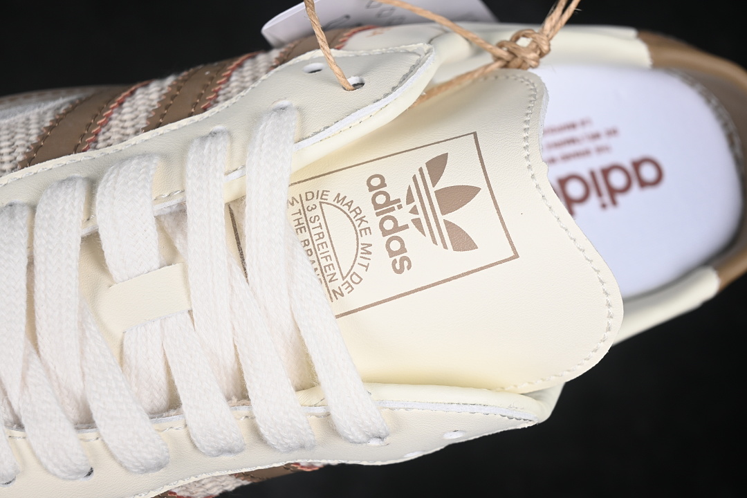 Adidas Samba Jane Mary Jane Lazy Life Shoes Brown/White HP5059