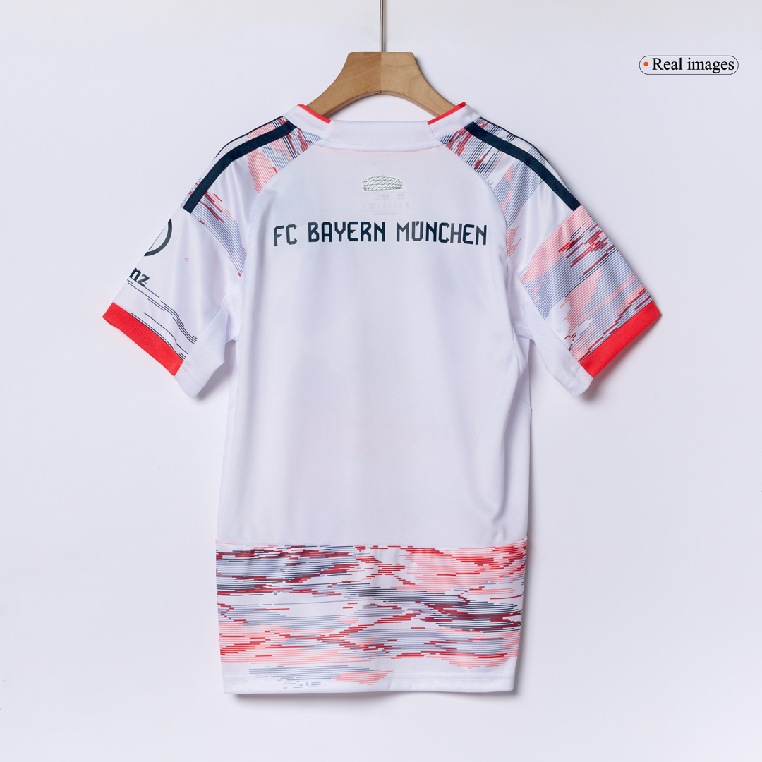 Bayern Munich Away Kids Soccer Jerseys Kit 2025/26