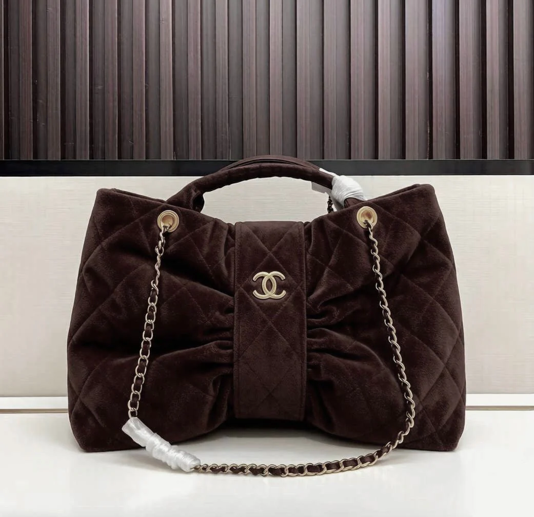 Chanel Bag | Bow Bag Dark Brown