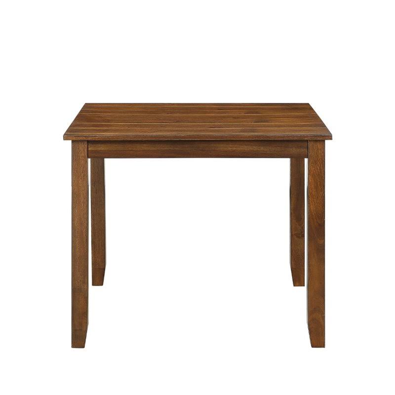 Pemberly Row 5 Piece Wood Dining Set in Warm Brown - PR-4753-2018685