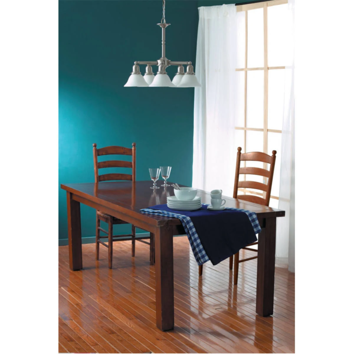 Sea Gull Lighting Two-Light Sussex Wall/Bath in Brushed Nickel - 44061-962