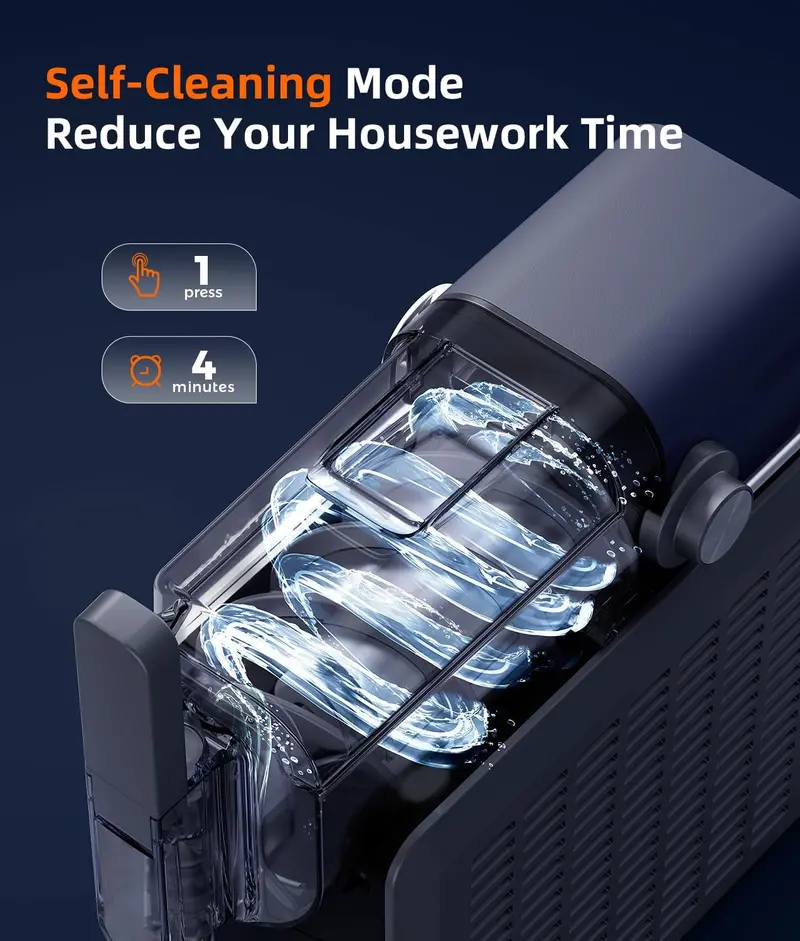 Slushie Maker with 68 oz Capacity – 24-Hour Timer, Self-Cleaning, 5 Preset Frozen Drink Programs