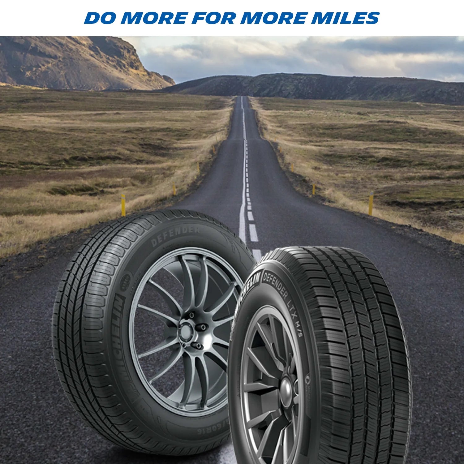 2026 Michelin Defender LTX M/S All-Season LT265/75R16/E 123/120R Tire