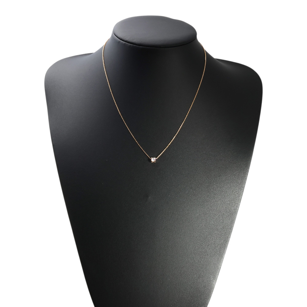 Cartier C Do Necklace 18K Rose Gold Diamond N7411200