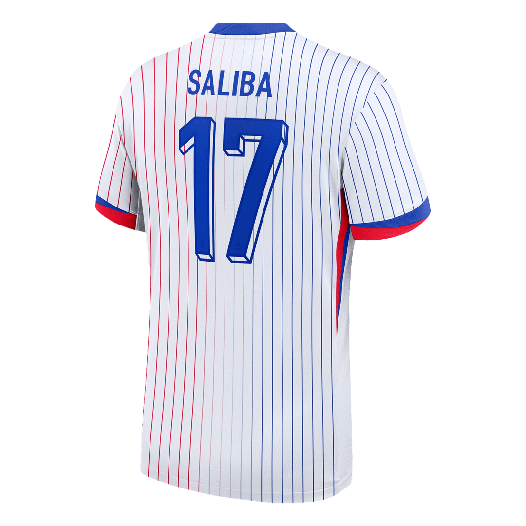 SALIBA #17 France Away Soccer Jersey