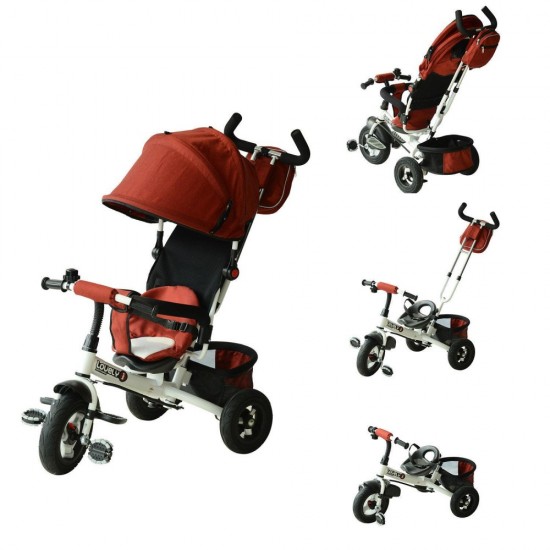 2-in-1 Lightweight Tricycle Baby Stroller