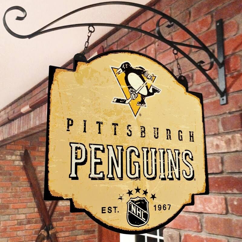 NHL Pittsburgh Penguins Tavern Sign
