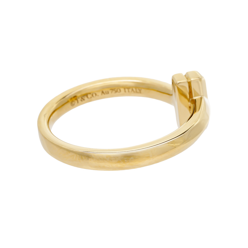 Tiffany & Co. Tiffany T One Ring 18K Yellow Gold Diamond