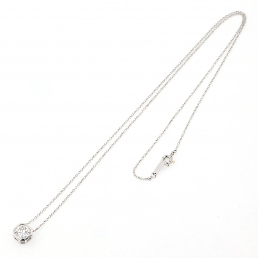 Tiffany & Co. Tiffany Lucida Diamond PT950 Necklace Platinum