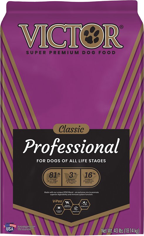 VICTOR Professional Formula Dry Dog Food 40-lb bag