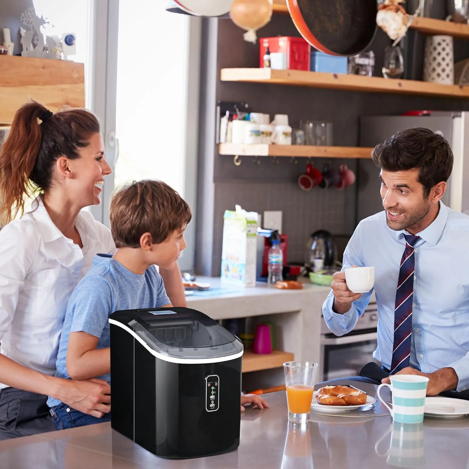 15'' Bullet Quiet Easy to Clean Ice Maker Machine