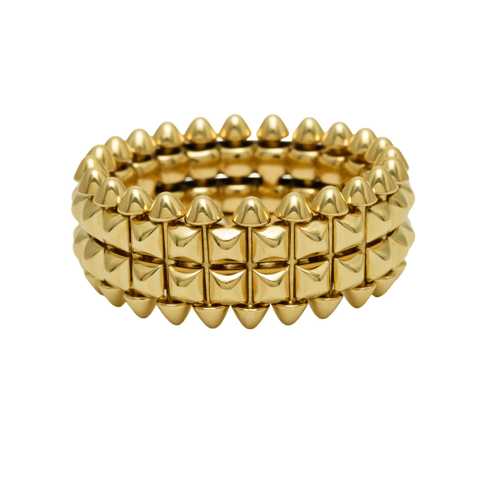 Cartier Crash Ring 18K Yellow Gold B4238300