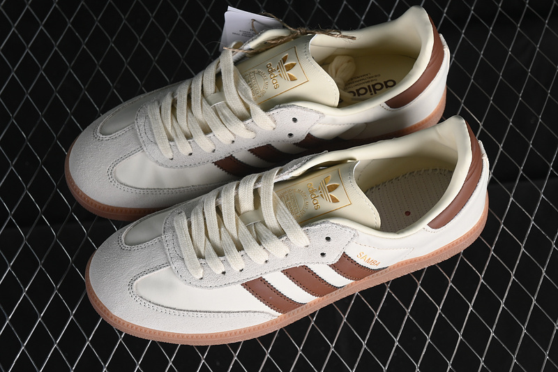 Adidas Samba Vegan Og Cream White/Preloved Brown/Wonder White ID1447