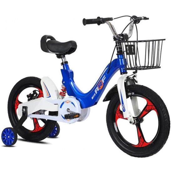 Kids Bike BMX Bike for Kids Boys Girls Bicycle Child Bicycles Boys Girls Pedal Magnesium Alloy Bicycle with Training Wheels and Coaster Brake,