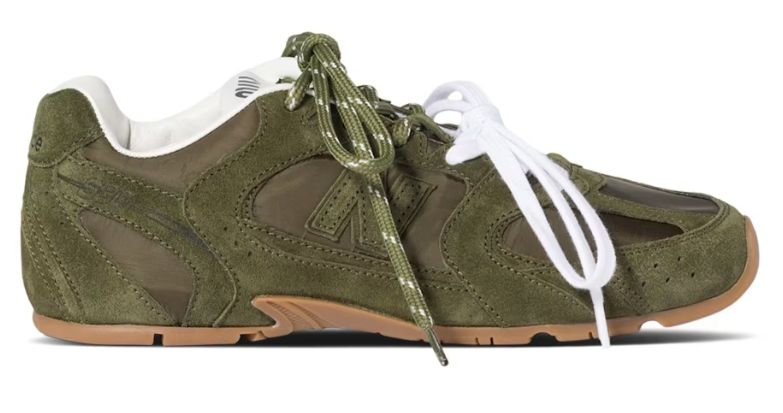 Miu Miu x New Balance 530 SL Forest Green Casual Shoes