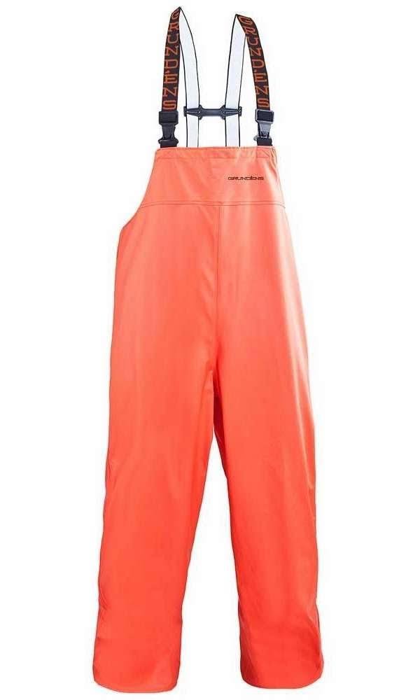 Grundens Mens Petrus 116 Bib Pant Orange / S