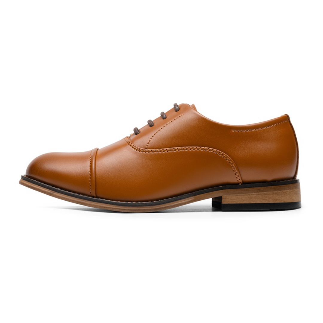 Boys' Cap-Toe Oxford Dress Shoes