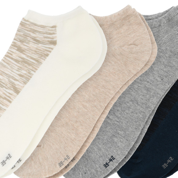 VanVaan 4 Paar Herren Sneaker-Socken im Set