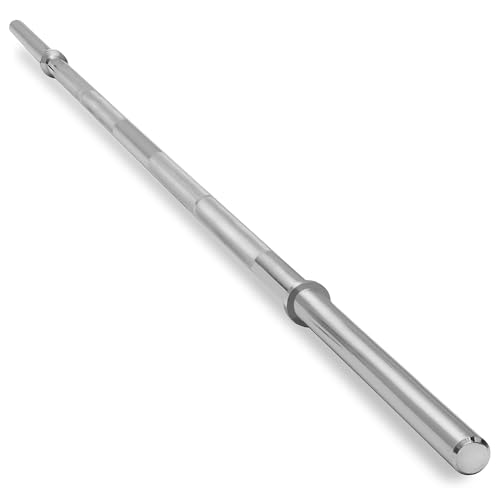 1 Inch Stardard Barbell Bar for Weightlifting and Power Lifting, 300 Pound Capacity, Multiple Size, Multiple Color