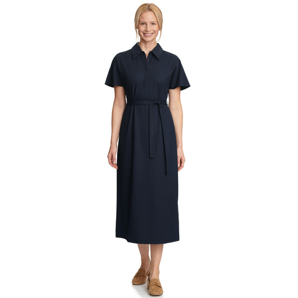 Gina Benotti Damen Piqué-Kleid mit Bindegürtel