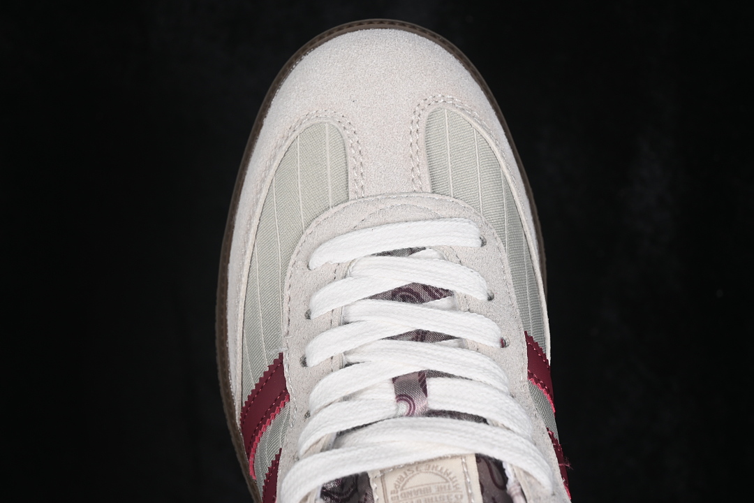 Adidas Samba Og Casual Sneakers Grey/Red/Grey KZ7552