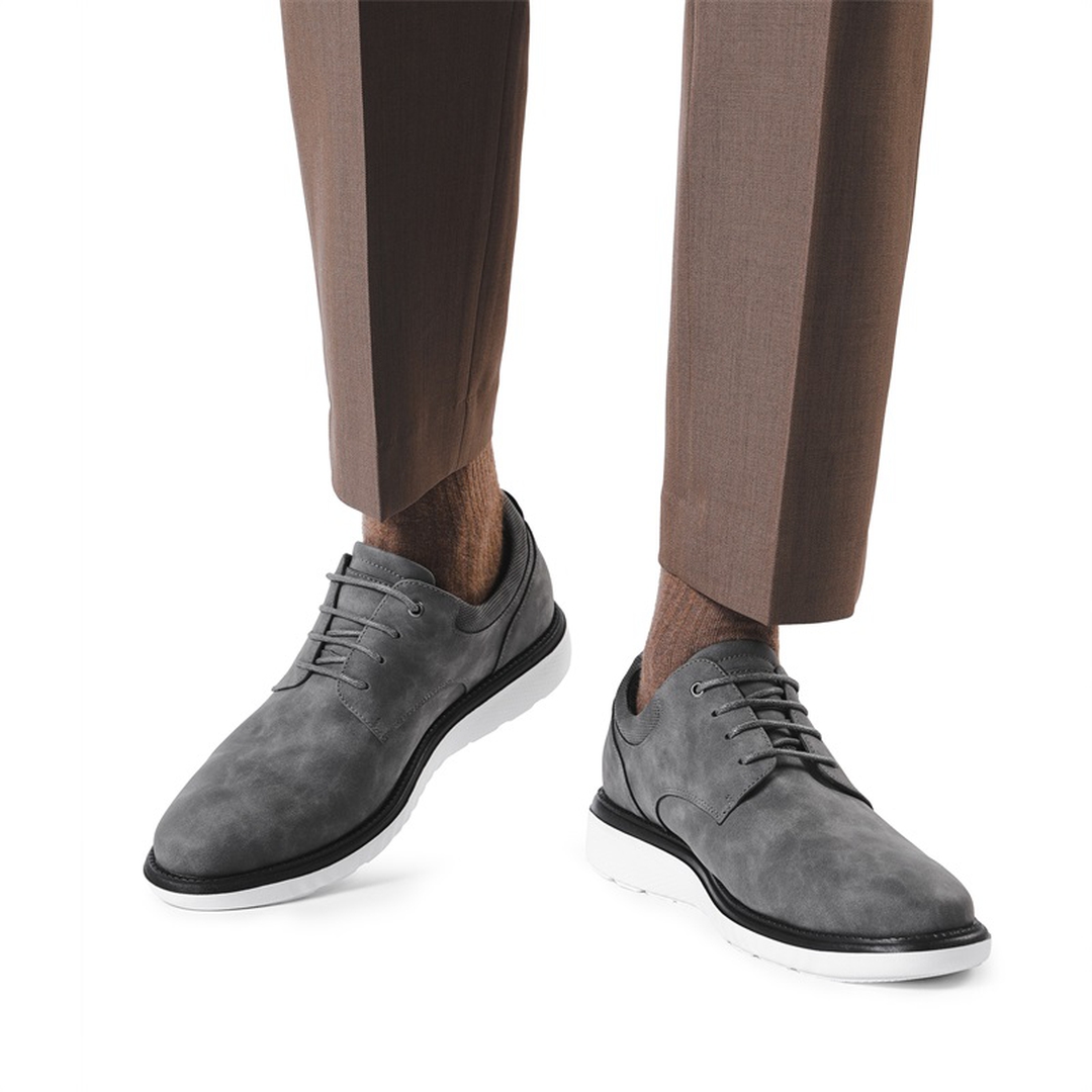 [CrossFlex Lite Matte] Men's Smart Casual Oxford Derby Shoes