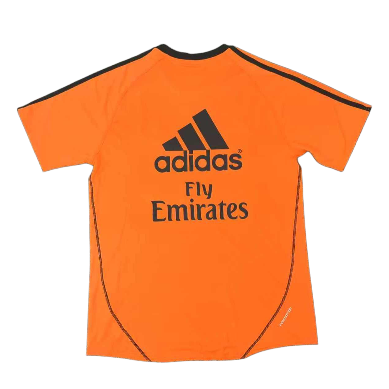 2013/14 Real Madrid Retro Short Sleeves Training Jersey - Orange