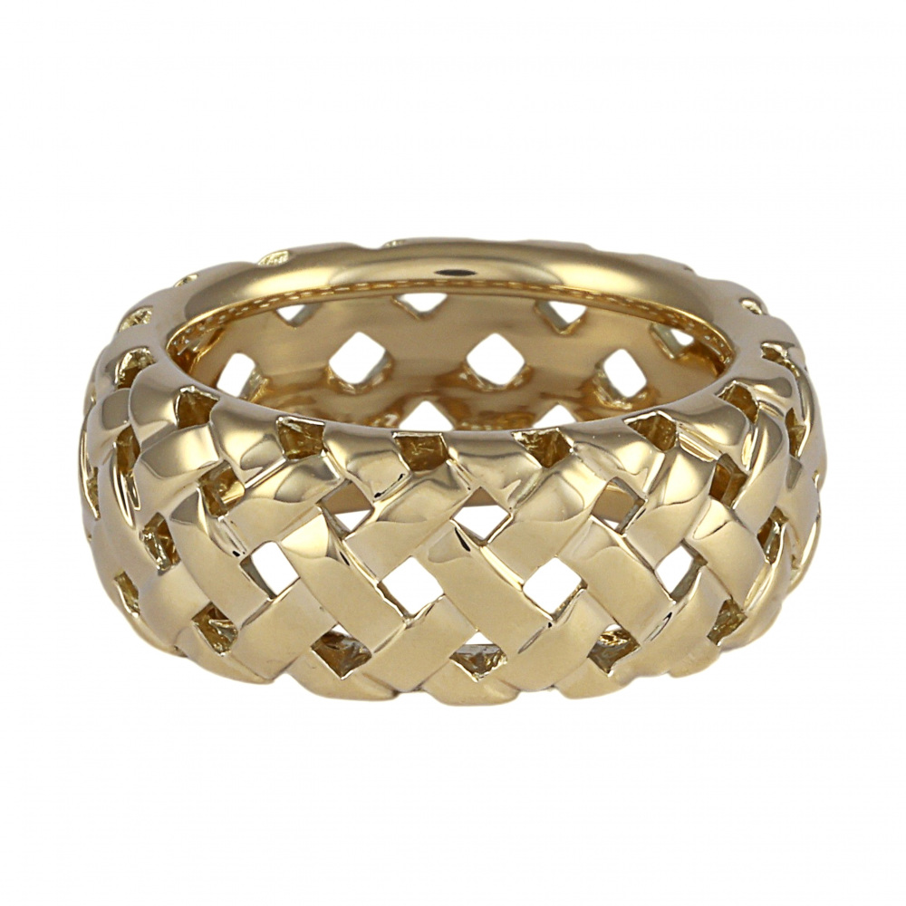 Tiffany & Co. Tiffany Mineverley K18YG Yellow Gold Ring