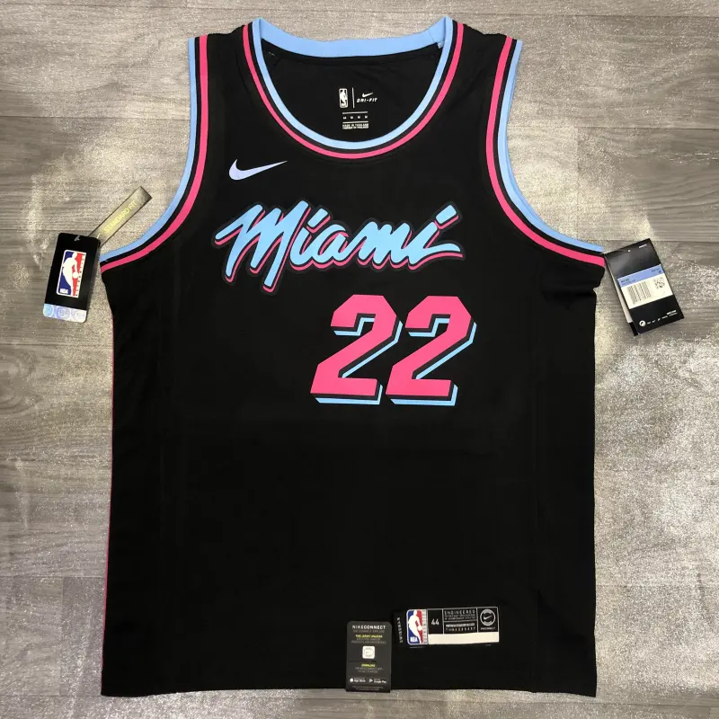Miami Heat Black Jersey No.22