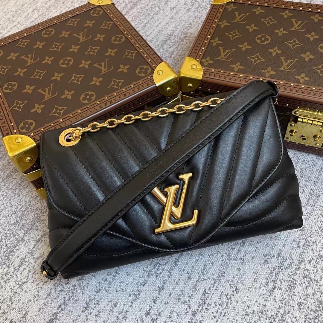 Louis Vuitton New Wave Chain 24Cm Black M58552
