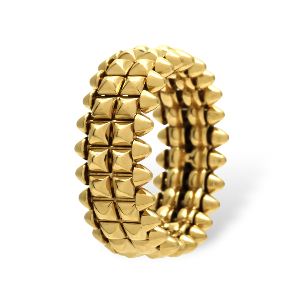 Cartier Crash Ring 18K Yellow Gold B4238300