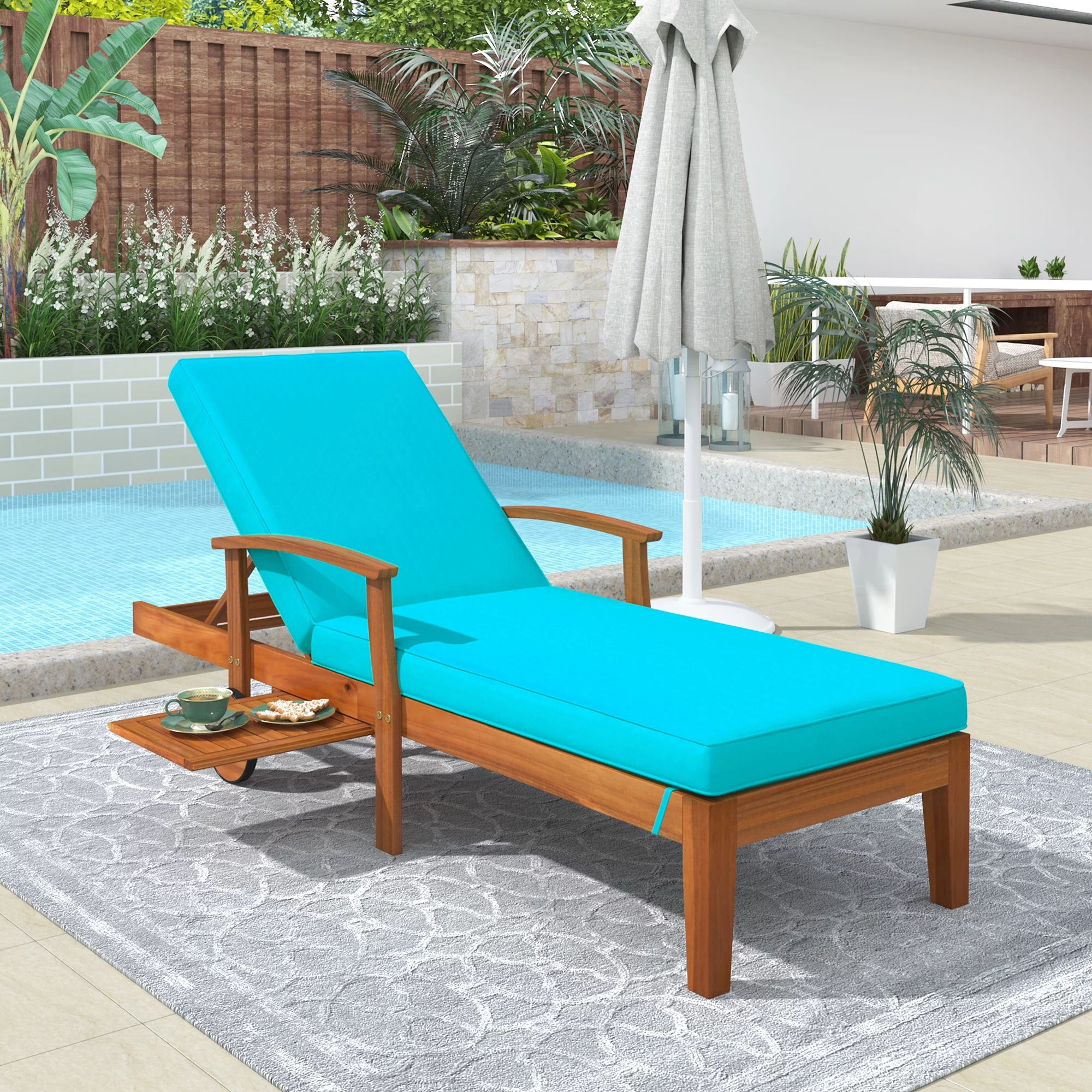LYPER Outdoor Solid Wood 78.8