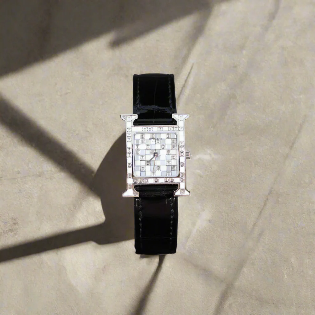 Hermès Heure H 25mm High Jewelry 