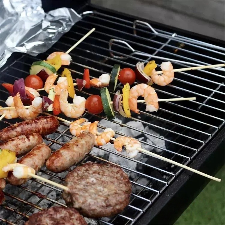 Heavy Duty Barrel Charcoal Grill with Lid