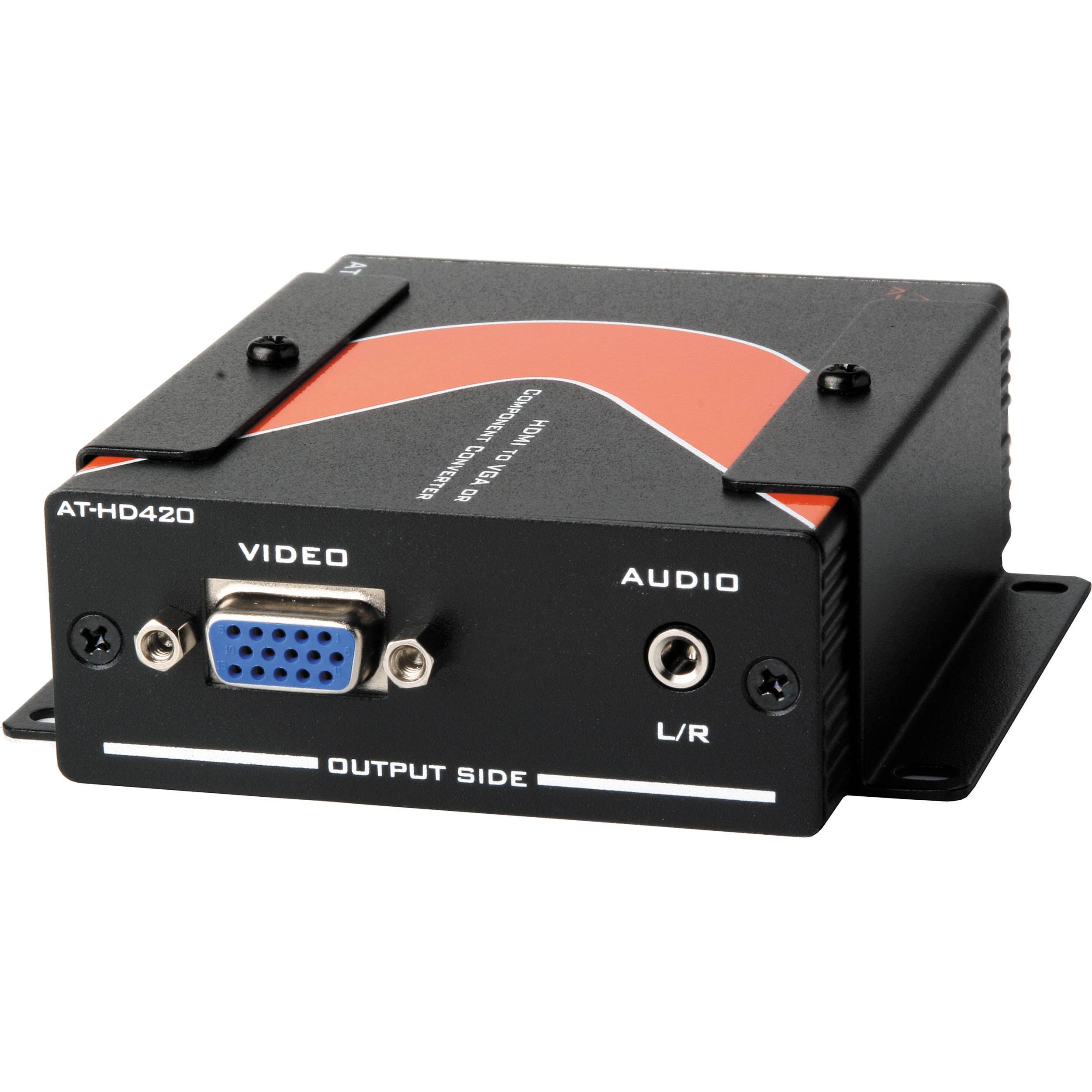 Atlona AT-HD420 HDMI to VGA Component Stereo Audio Format Converter